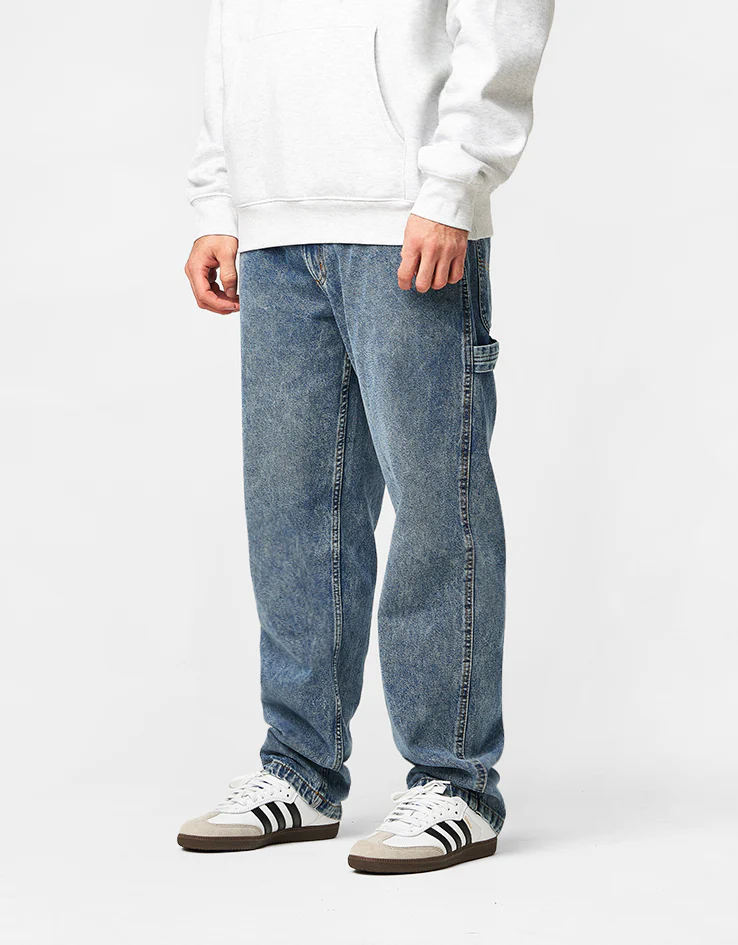 Dickies Garyville Denim Pant - Rinsed Blue W/ Fade - Image 2