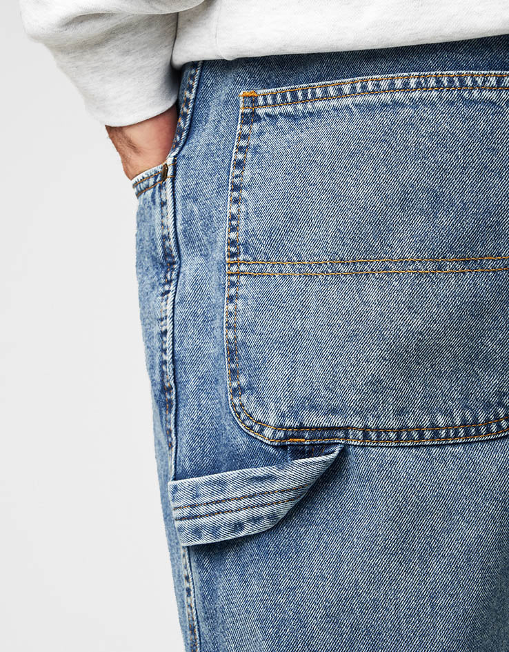 Dickies Garyville Denim Pant - Rinsed Blue W/ Fade - Image 6