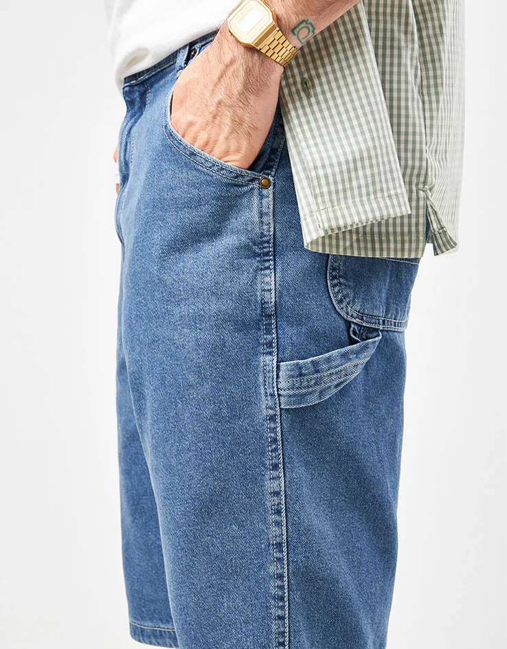 Dickies Garyville Denim Shorts - Classic Blue - Image 5