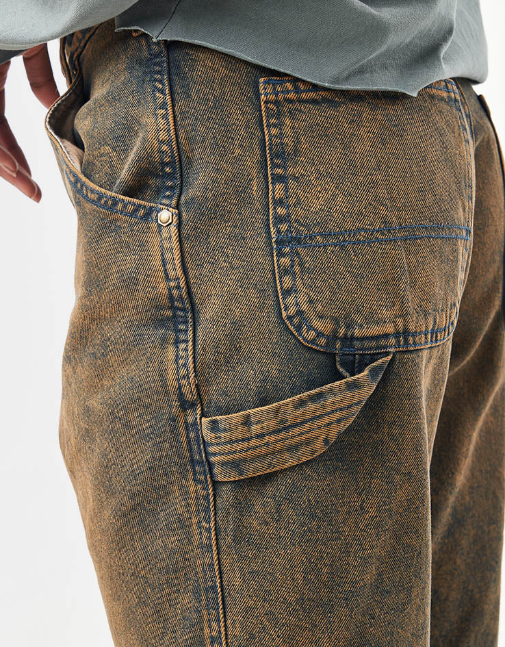 Dickies Garyville Denim Shorts - Indigo Brown Tinted - Image 12