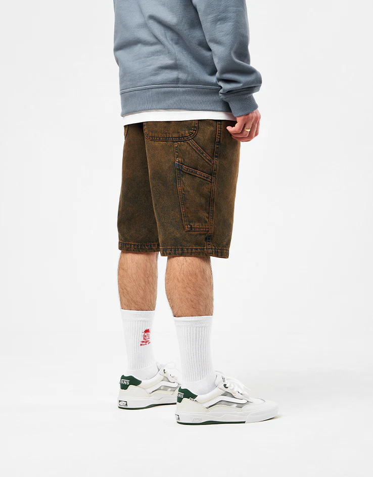 Dickies Garyville Denim Shorts - Indigo Brown Tinted - Image 2