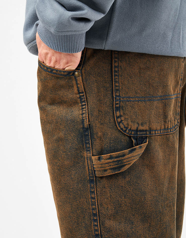 Dickies Garyville Denim Shorts - Indigo Brown Tinted - Image 4