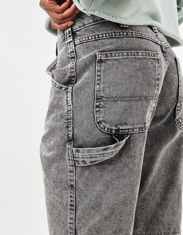 Dickies Garyville Denim Shorts - Light Gray Wash - Image 10
