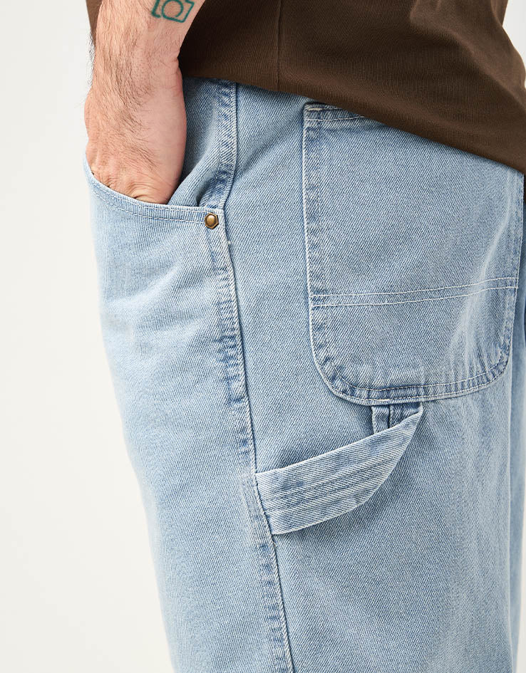 Dickies Garyville Denim Shorts - Vintage Aged Blue - Image 4