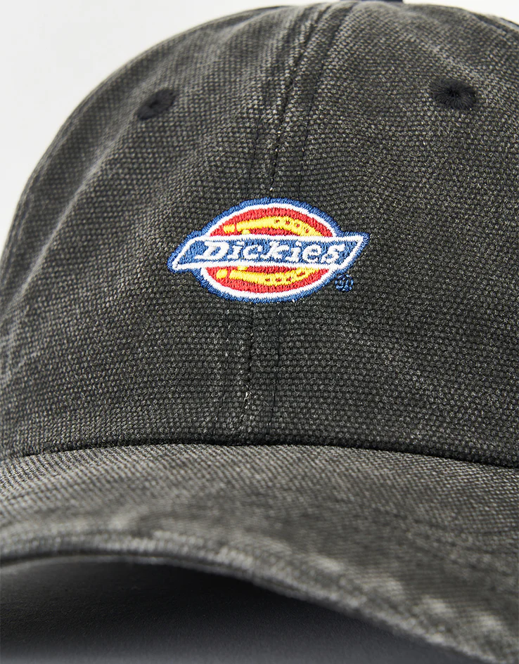 Dickies Hardwick Duck Canvas Cap - Black - Image 2