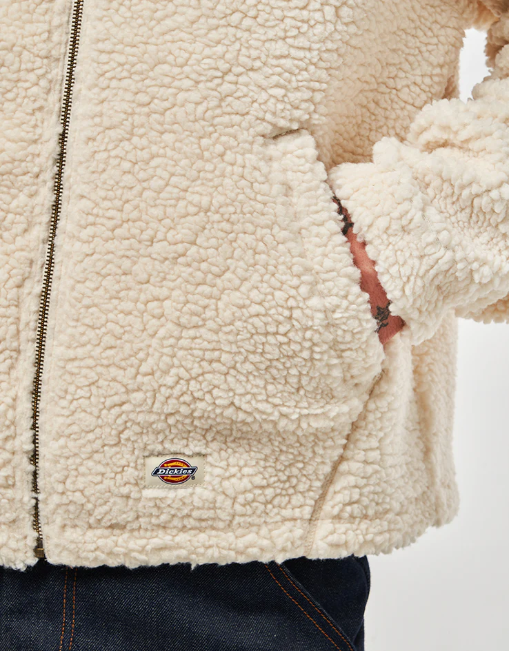 Dickies High Pile Eisenhower Jacket - Whitecap Grey - Image 3