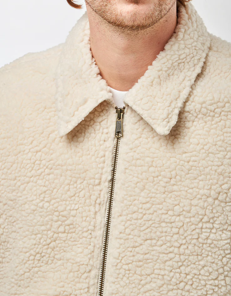 Dickies High Pile Eisenhower Jacket - Whitecap Grey - Image 4