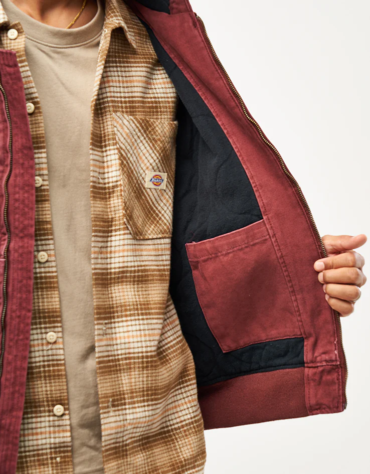 Dickies Hilham Hooded Canvas Jacket - Andorra - Image 8
