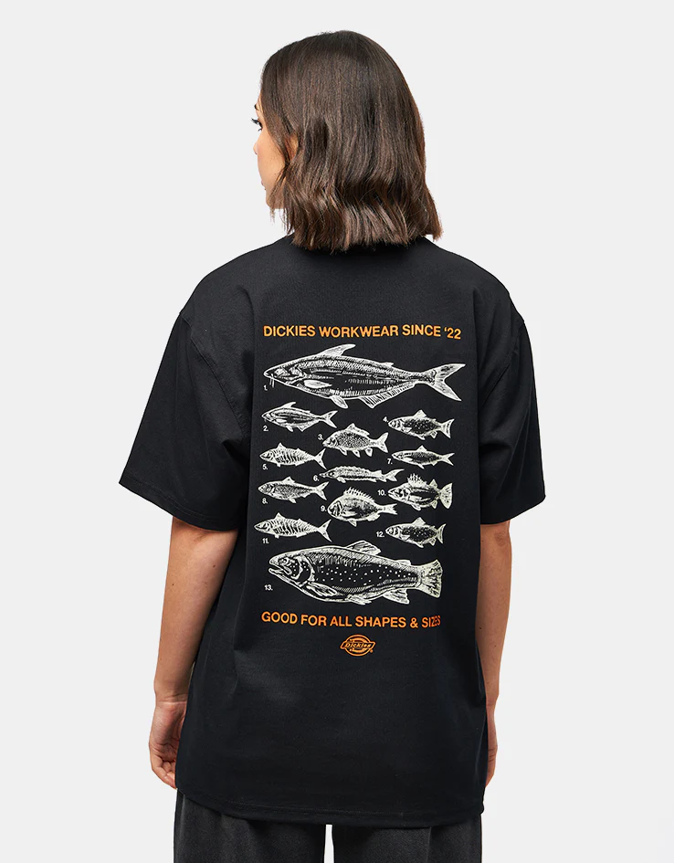 Dickies Laryville T-Shirt - Black - Image 6