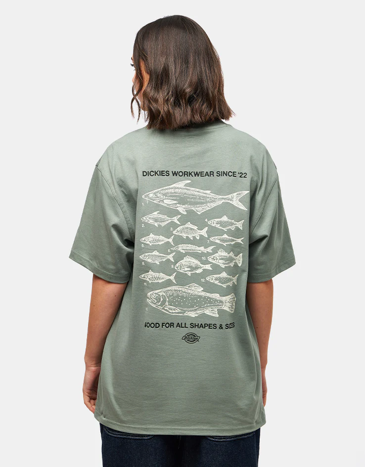 Dickies Laryville T-Shirt - Sea Spray - Image 6
