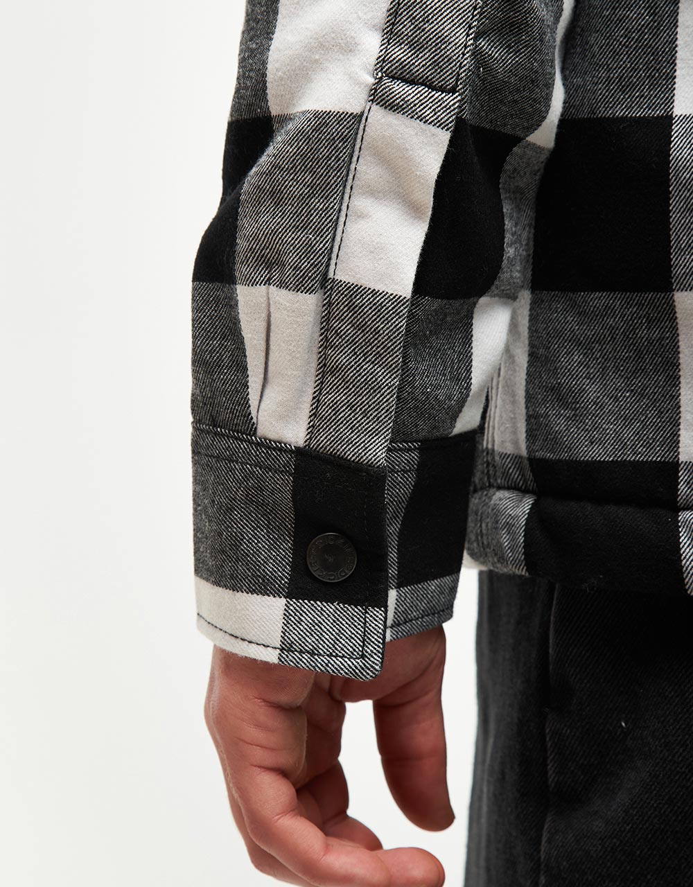 Dickies Lined Sacramento Shirt - Black - Image 6