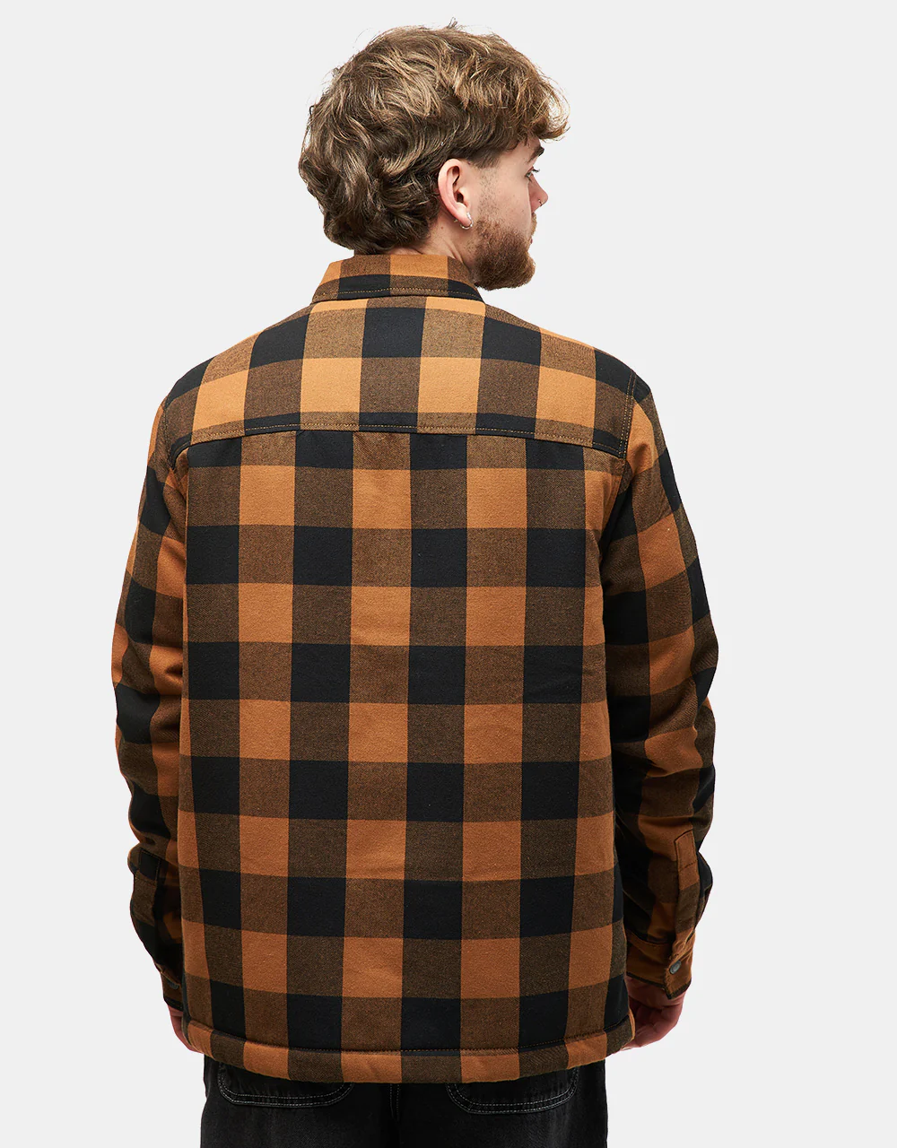 Dickies Lined Sacramento Shirt - Brown Duck - Image 2