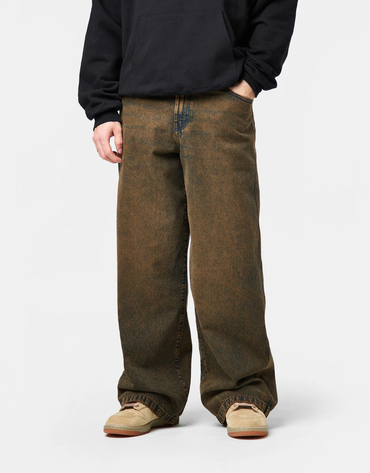 Dickies Loose Wave Denim Pant - Indigo Brown Tinted - Image 2