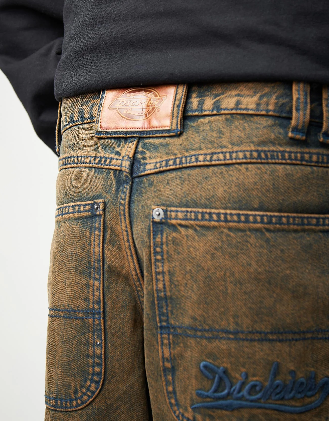 Dickies Loose Wave Denim Pant - Indigo Brown Tinted - Image 5
