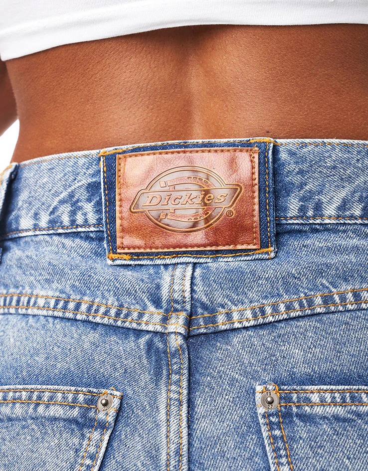 Dickies Loose Wave Denim Pant - Rinsed Blue/Fade - Image 13