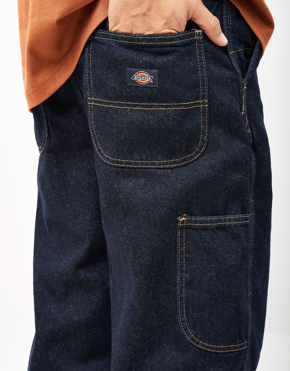 Dickies Madison Baggy Denim Pant - Rinsed - Image 6