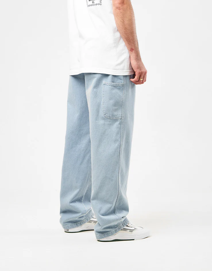 Dickies Madison Baggy Denim Pant - Vintage Aged Blue - Image 3