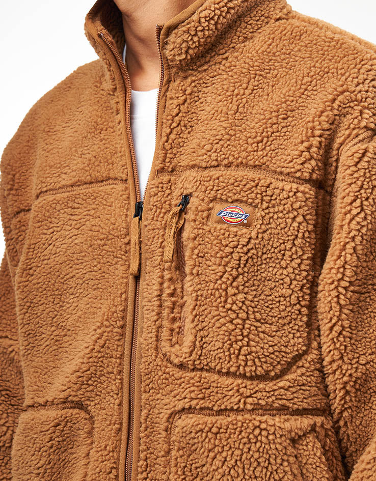 Dickies Mount Hope Fleece - Brown Duck - Image 4