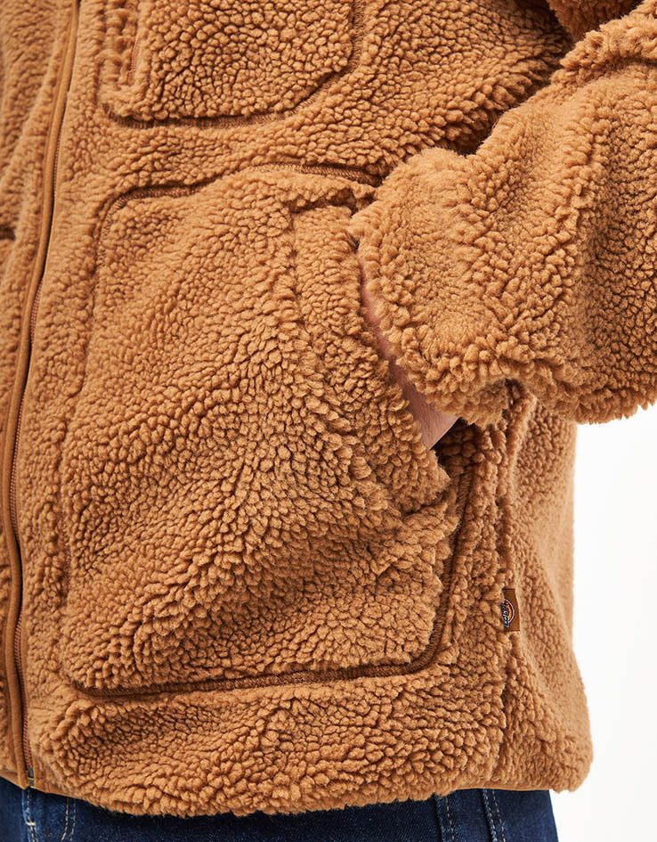 Dickies Mount Hope Fleece - Brown Duck - Image 5