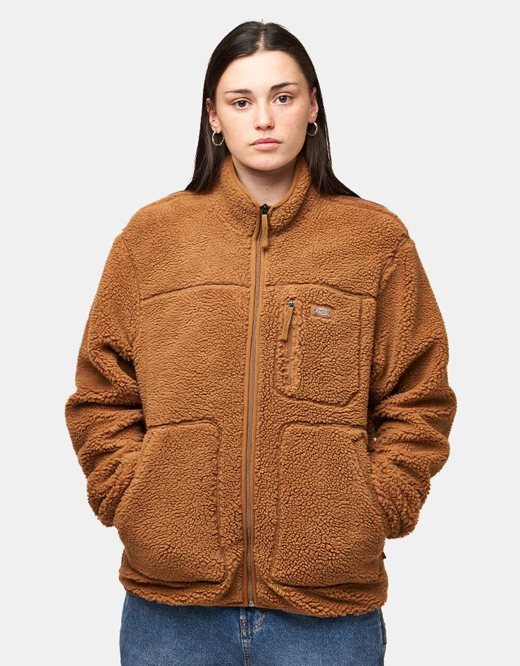 Dickies Mount Hope Fleece - Brown Duck - Image 7