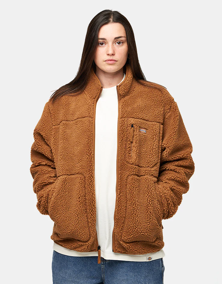 Dickies Mount Hope Fleece - Brown Duck - Image 9