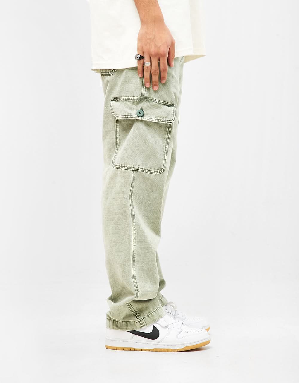 Dickies Newington Pant - Double Dye/Acid Forest - Image 3