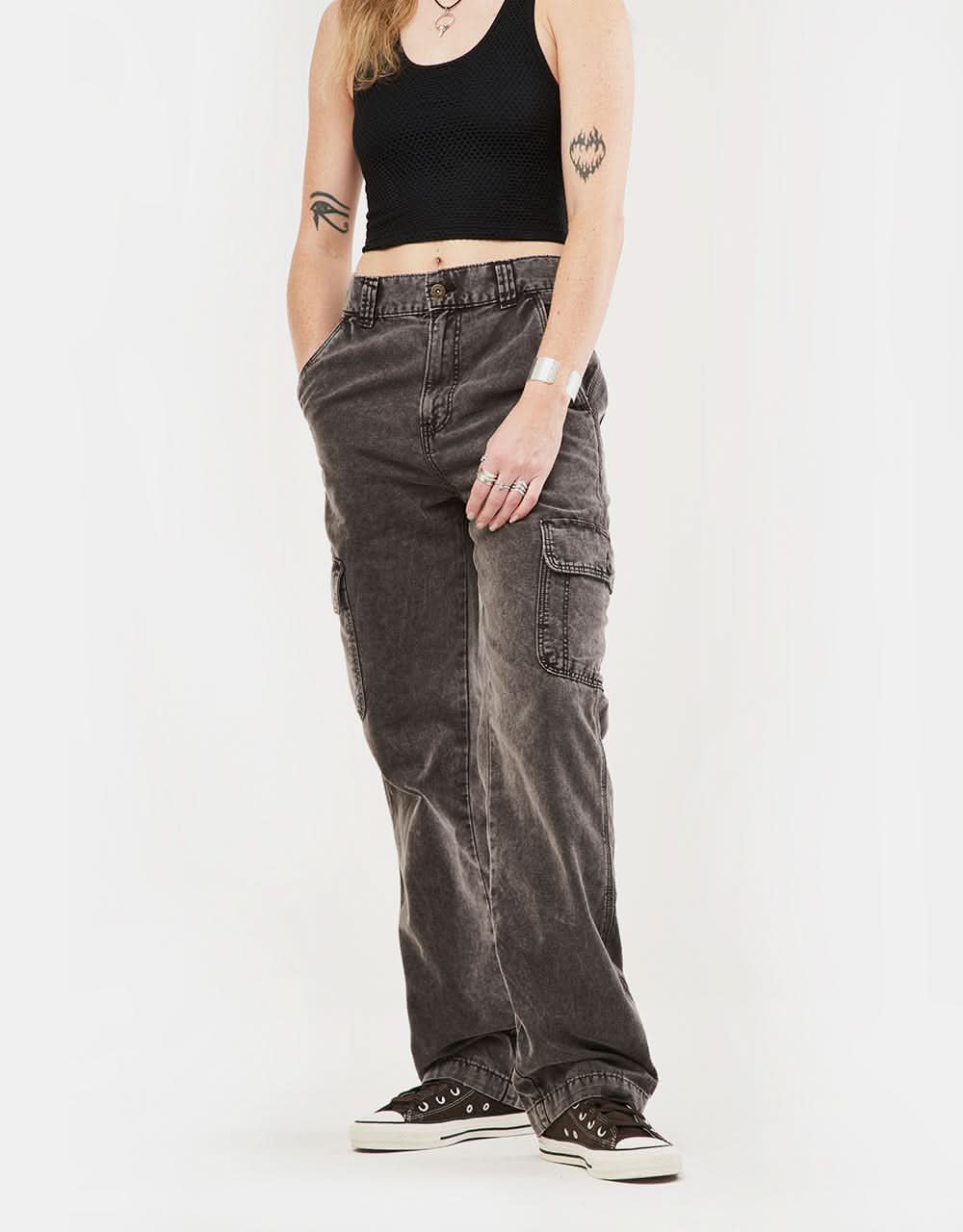 Dickies Newington Pant - Double Dye/Acid Wash Black - Image 5