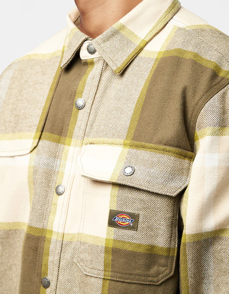 Dickies Nimmons L/S Shirt - Wood Ash - Image 4
