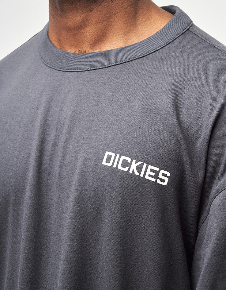 Dickies Payson 2Fer L/S T-Shirt - Black - Image 4