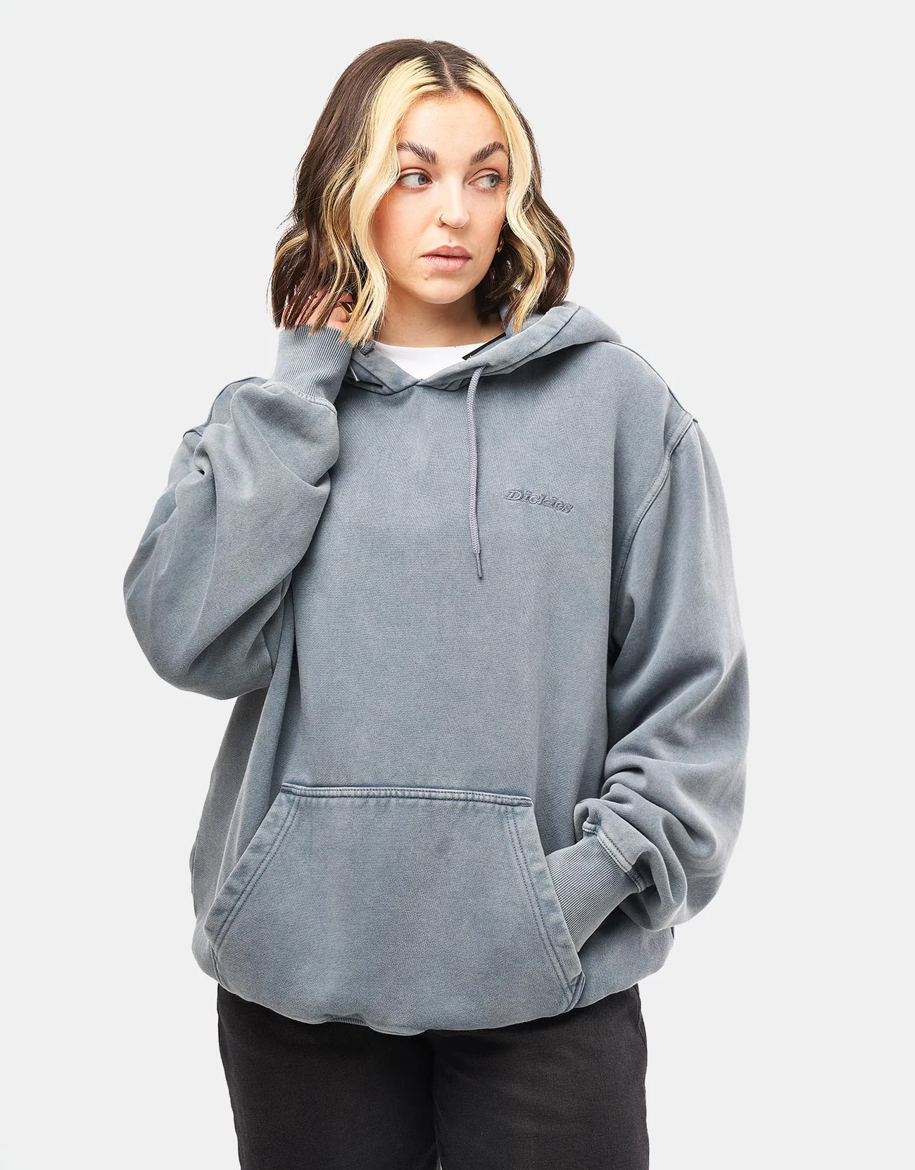 Dickies Plentywood Pullover Hoodie - Stormy Weather - Image 6