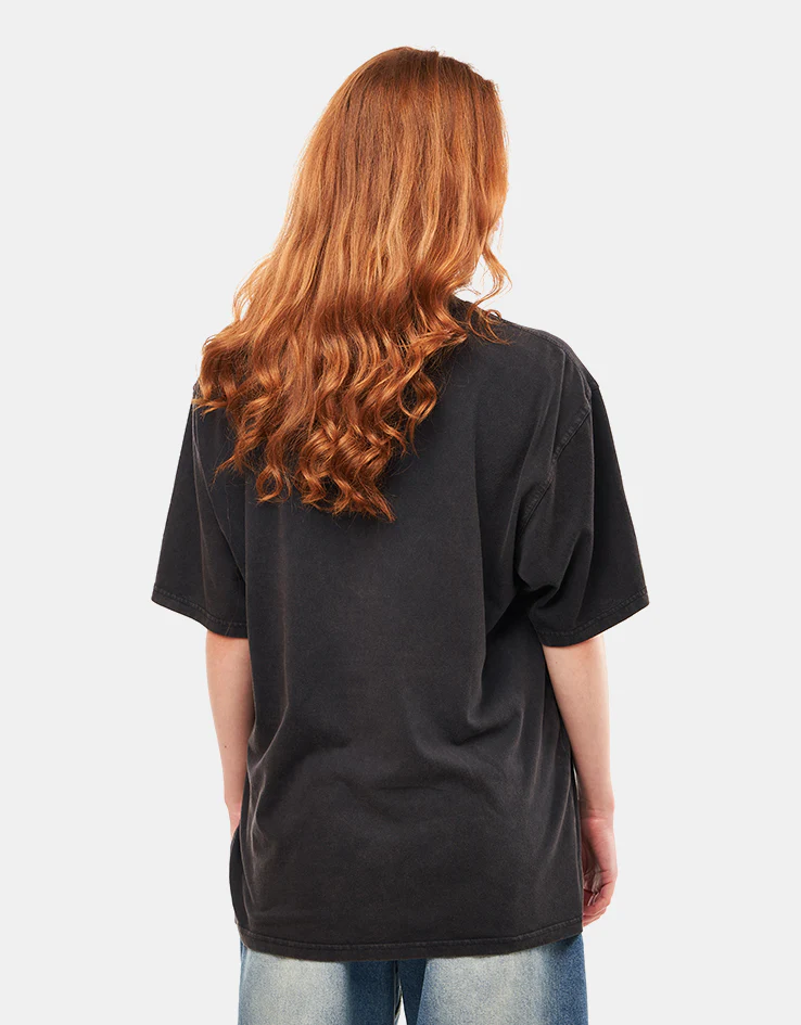 Dickies Plentywood T-Shirt - Double Dye/Acid Wash Black - Image 7