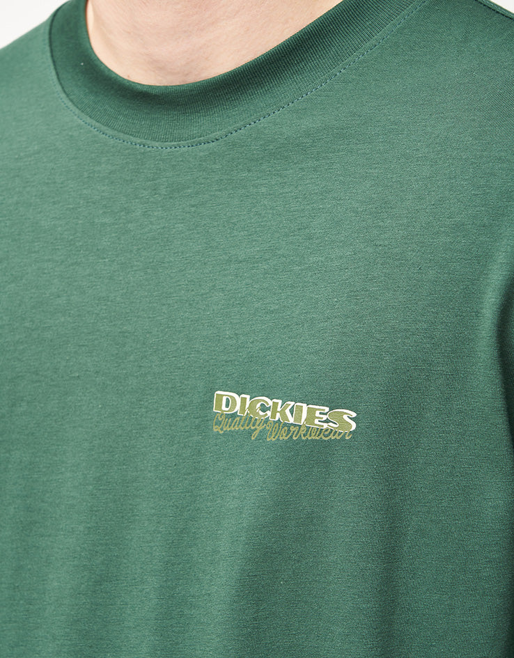 Dickies Roaming Shores T-Shirt - Pine Needle Green - Image 4