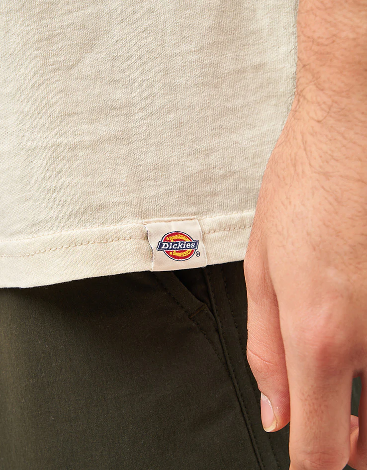 Dickies Rope Center Logo T-Shirt - Whitecap Gray - Image 4