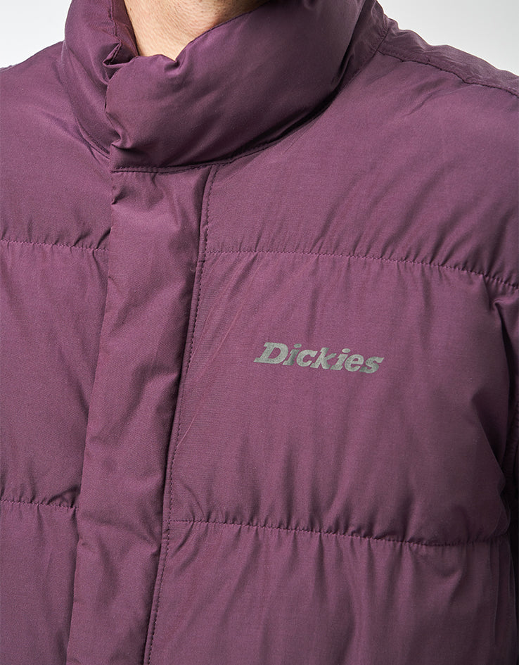 Dickies Scobey Puffer Jacket - Plum Perfect - Image 4