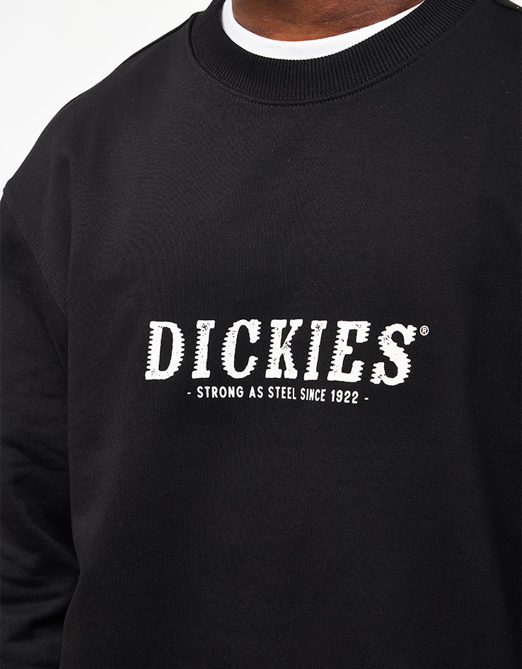 Dickies Script Sweatshirt - Black - Image 3