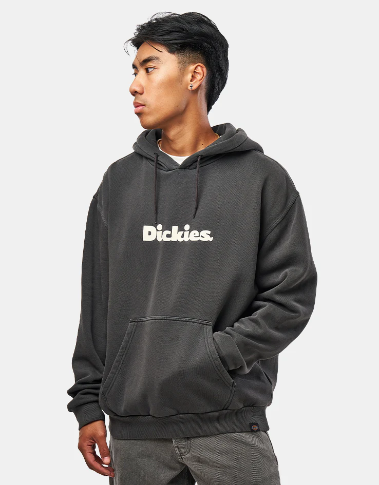 Dickies Slayden Pullover Hoodie - Black - Image 2
