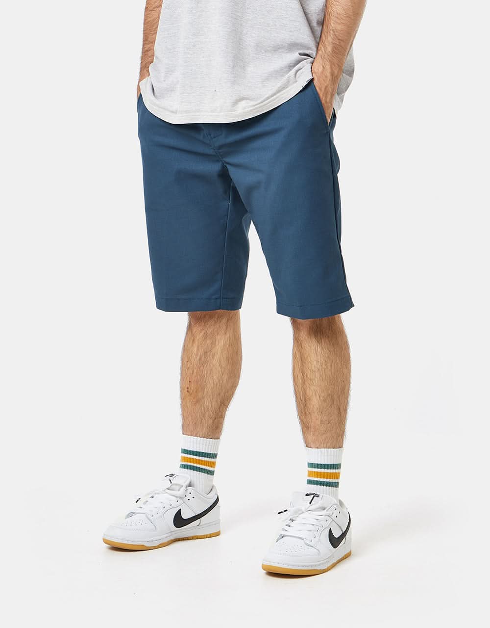 Dickies Slim Flex Work Shorts - Air Force Blue