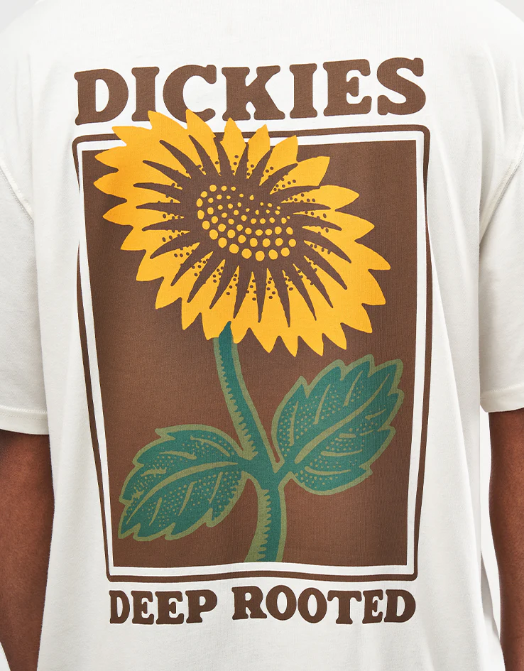 Dickies Sunflower T-Shirt - Egret - Image 3
