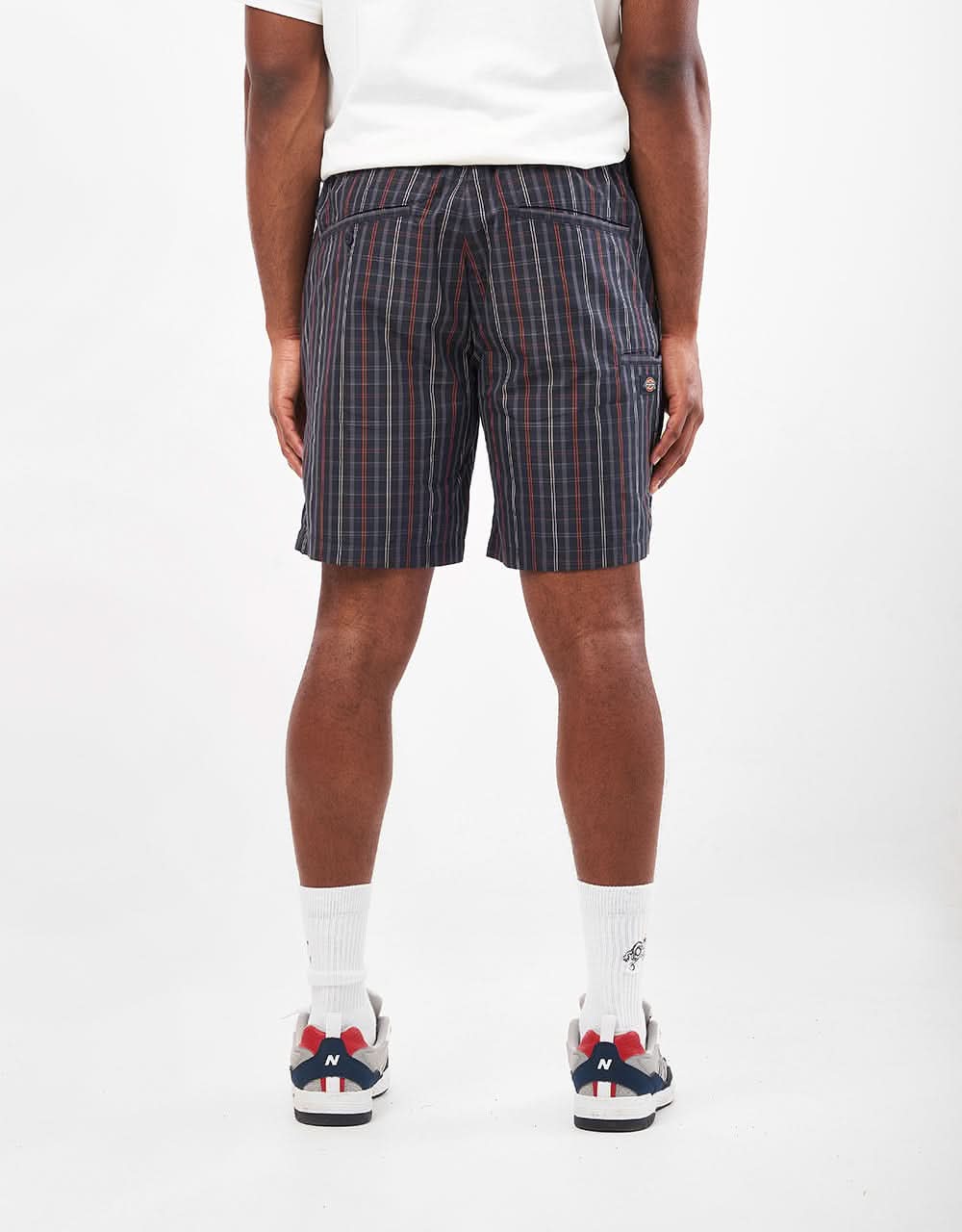 Dickies Surry Shorts - Outdoor Check Navy - Image 8