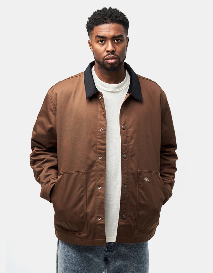 Dickies Union Barn Jacket - Timber Brown - Image 2