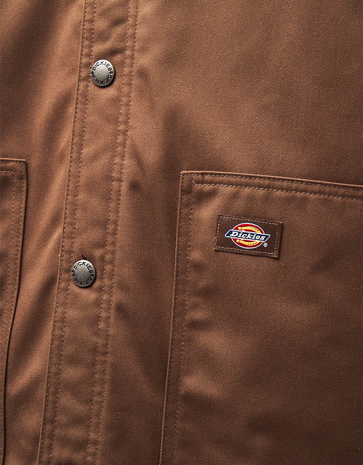 Dickies Union Barn Jacket - Timber Brown - Image 4