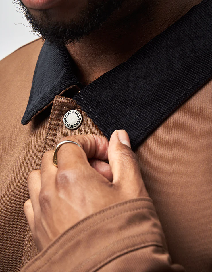 Dickies Union Barn Jacket - Timber Brown - Image 5