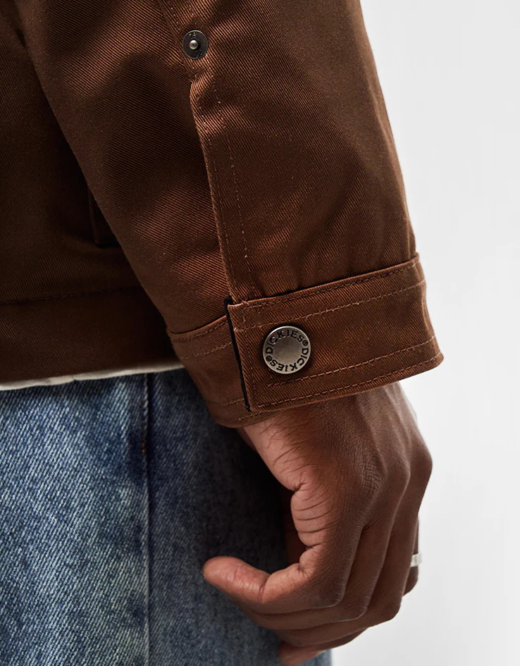 Dickies Union Barn Jacket - Timber Brown - Image 6