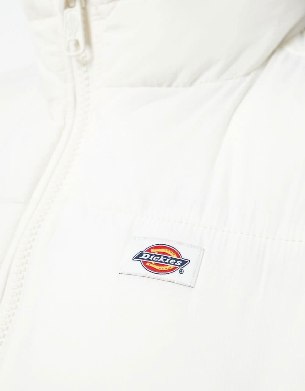 Dickies Womens Alatna Puffer Jacket - Ecru - Image 2