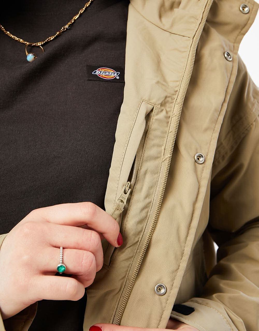 Dickies Womens Glacier View Jacket - Khaki - Image 8