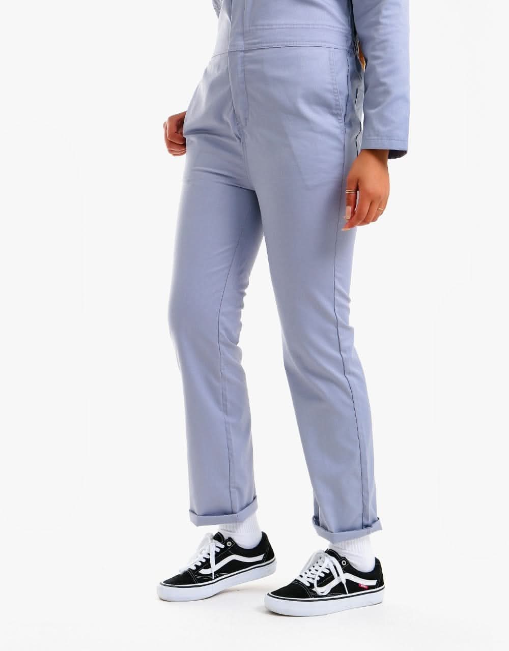 Dickies Womens Haughton L/S Overalls - Lilac Gray - Image 7