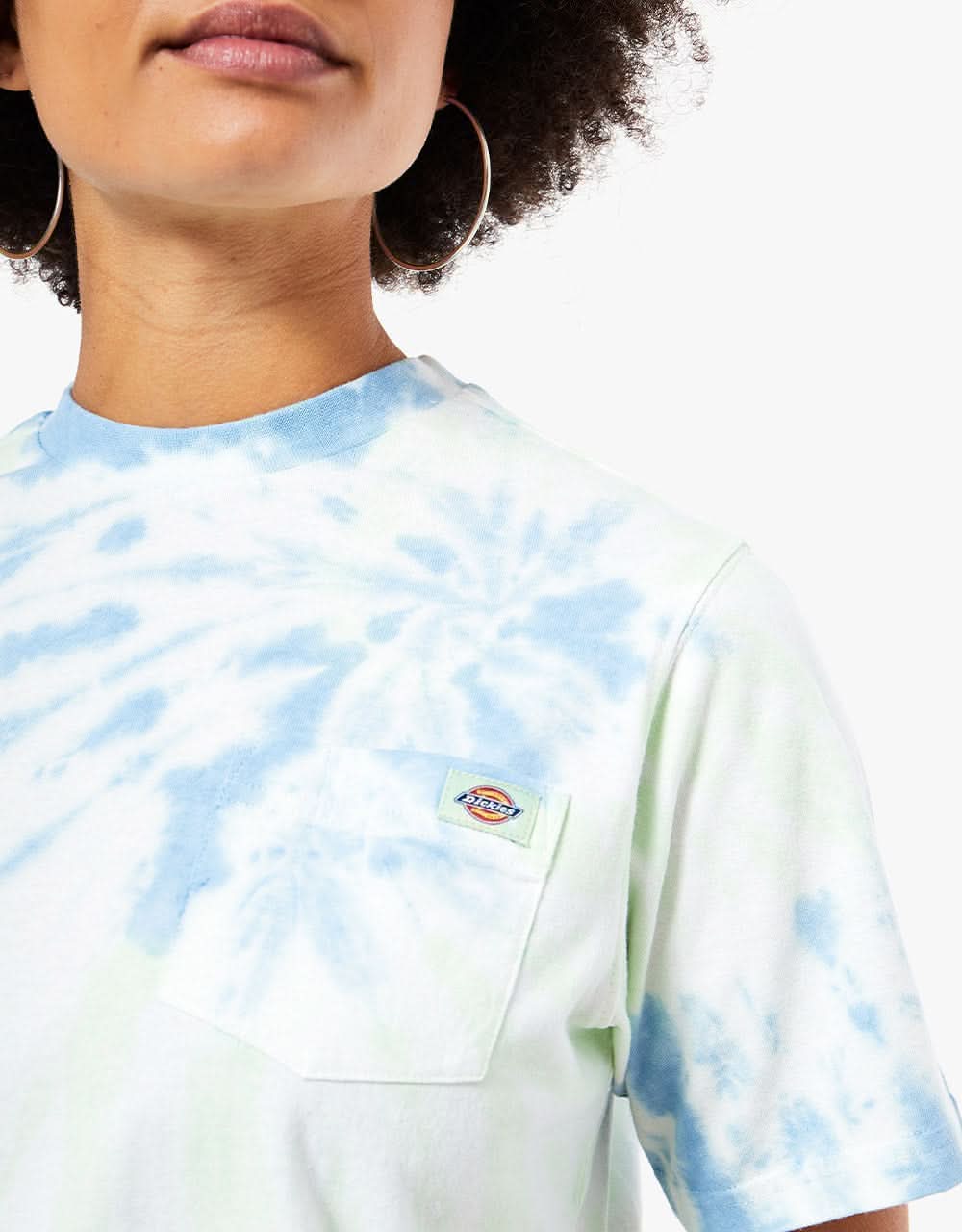 Dickies Womens Seatac T-Shirt - Celadon Green - Image 2