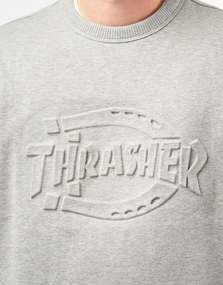 Dickies x Thrasher Sweatshirt - Grey Melange - Image 3