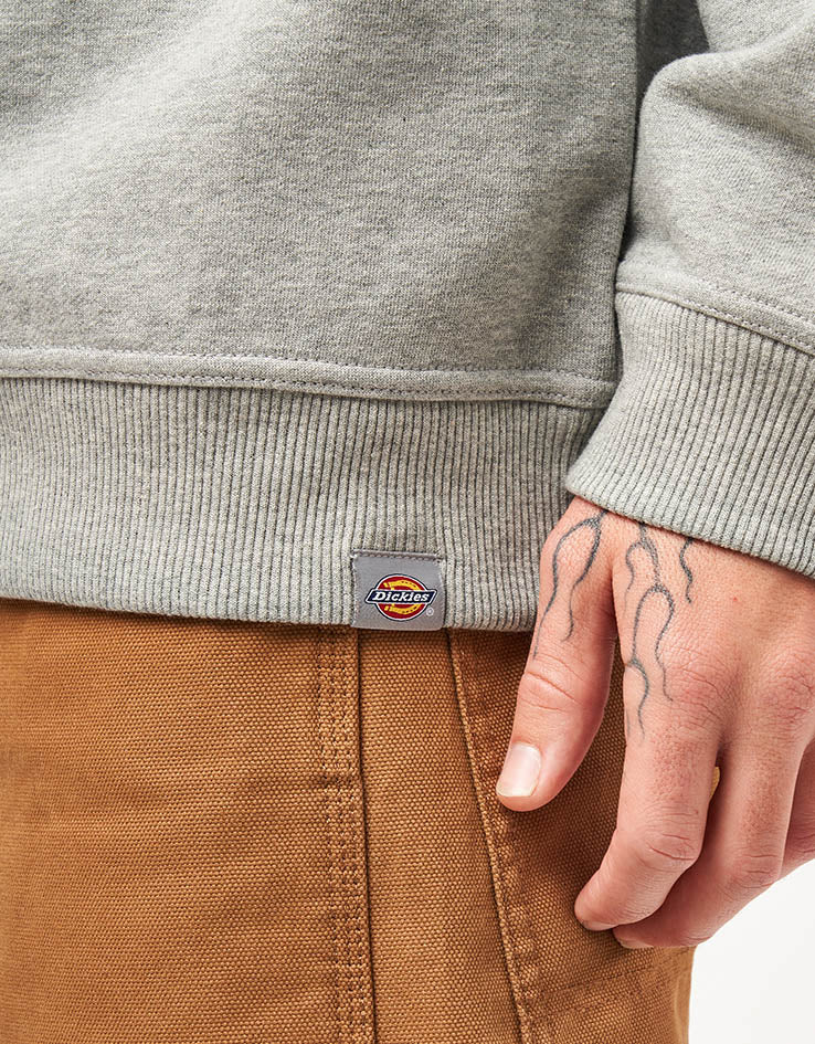 Dickies x Thrasher Sweatshirt - Grey Melange - Image 4