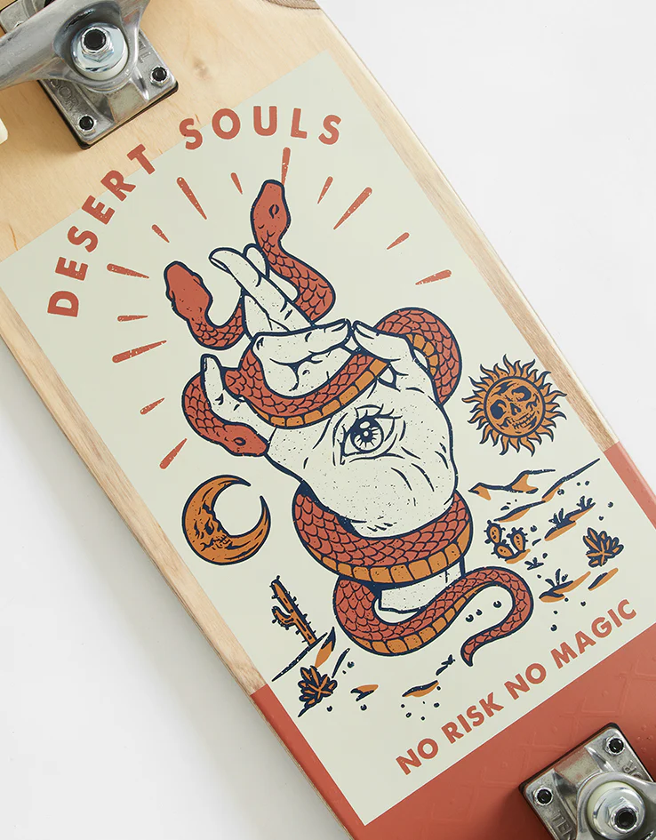 Dusters Desert Souls Cruiser Skateboard - 8.75" x 29.5" - Image 2